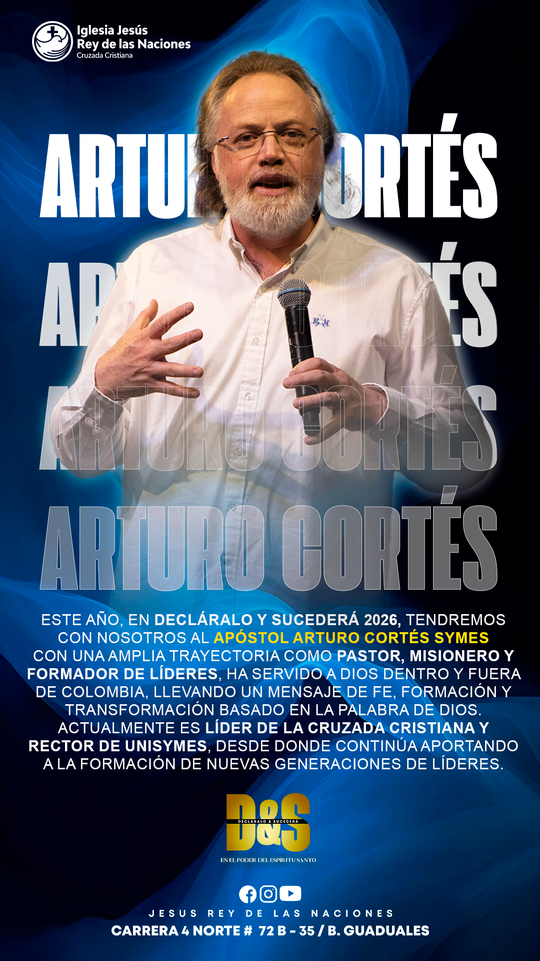 Apóstol Arturo Cortés Symes